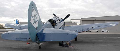 Curtiss SB2C Helldiver NX92879, Falcon Field, Fabruary 18, 2011
